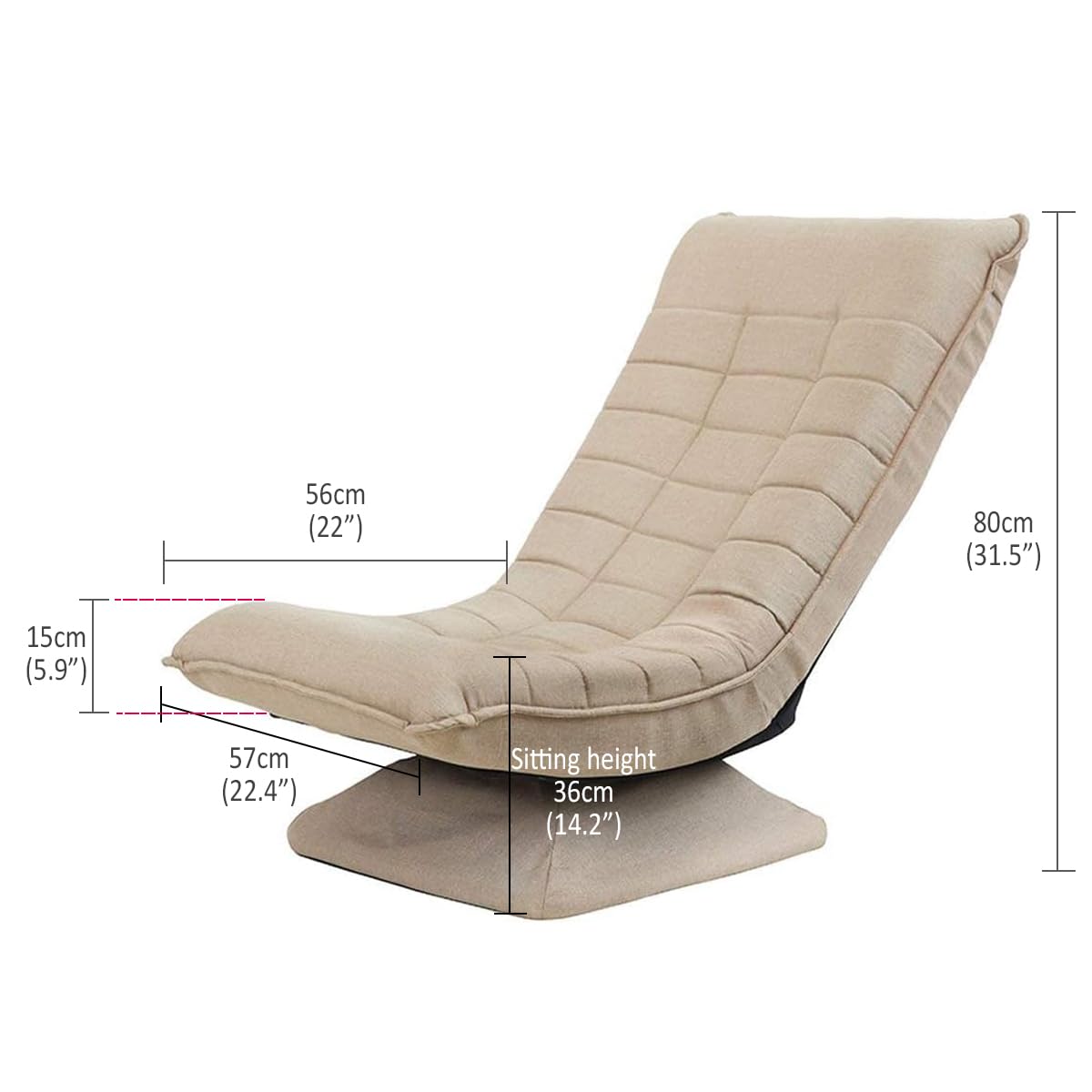 360* degree lazy chaire
