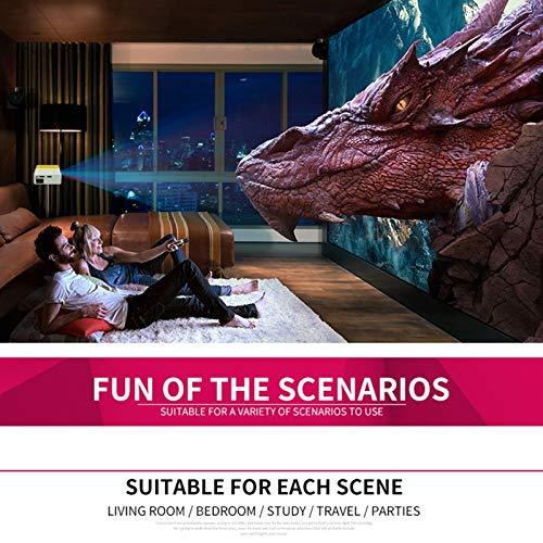 SEC YG-300 Mini Portable (600 Lumens Video 1080P)High Resolution LED Projector