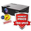 EGate i9 Pro ( 2 Year Warranty) I Full HD 1080p Modulated at 720p Base | 2100L (180 ANSI) with 120 " ( 3.04 m Display) I LED Projector | VGA, AV, HDMI, USB, SD |(EGi9 /Classic) (Black)