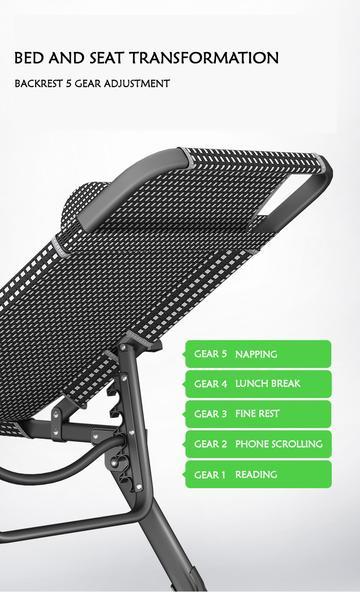 PORTABLE FOLDING LEISURE LAZY CHAIR