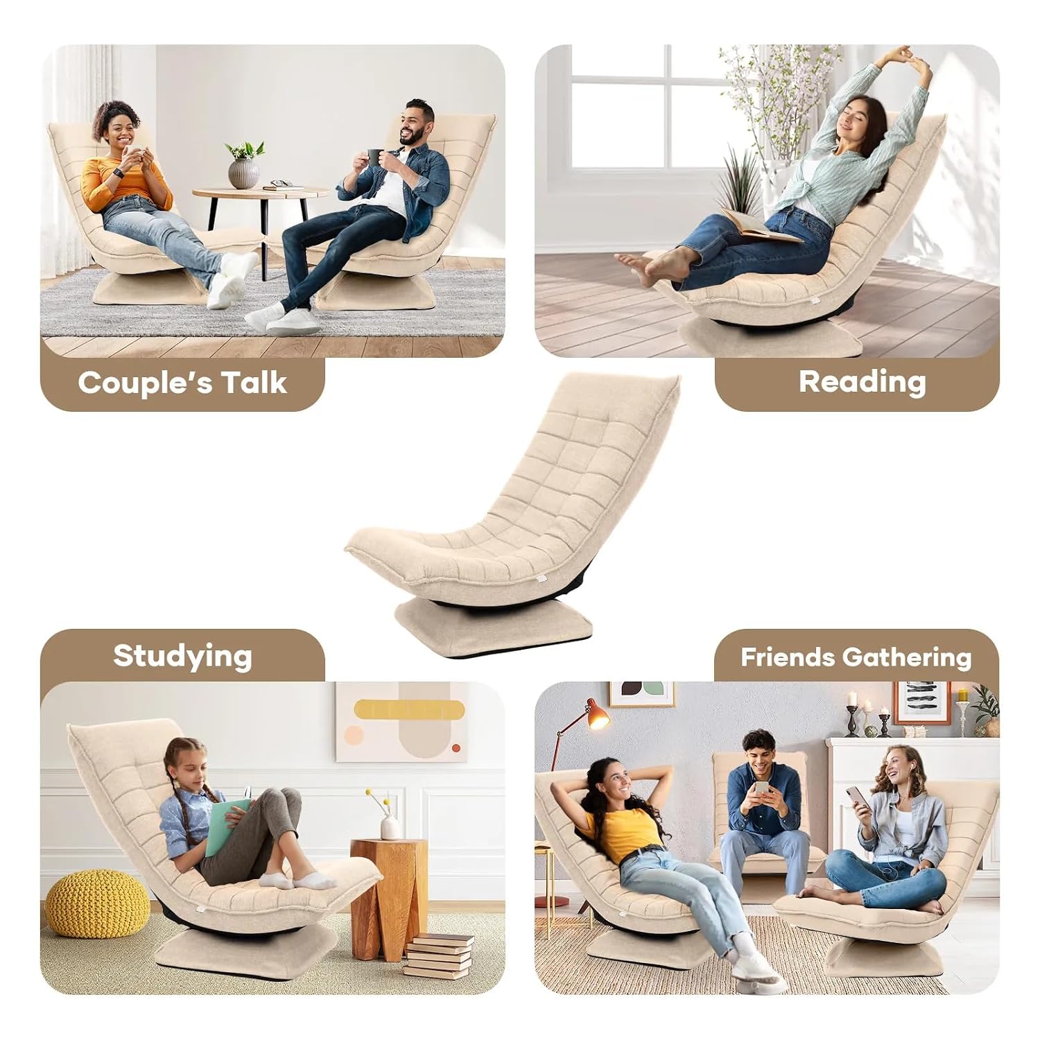 360* degree lazy chaire