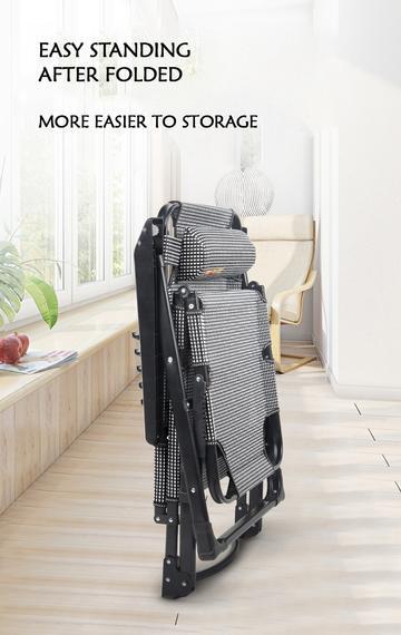 PORTABLE FOLDING LEISURE LAZY CHAIR