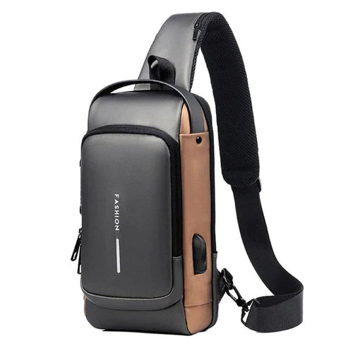 Anti-theft Sport Sling Bag with Password Lock