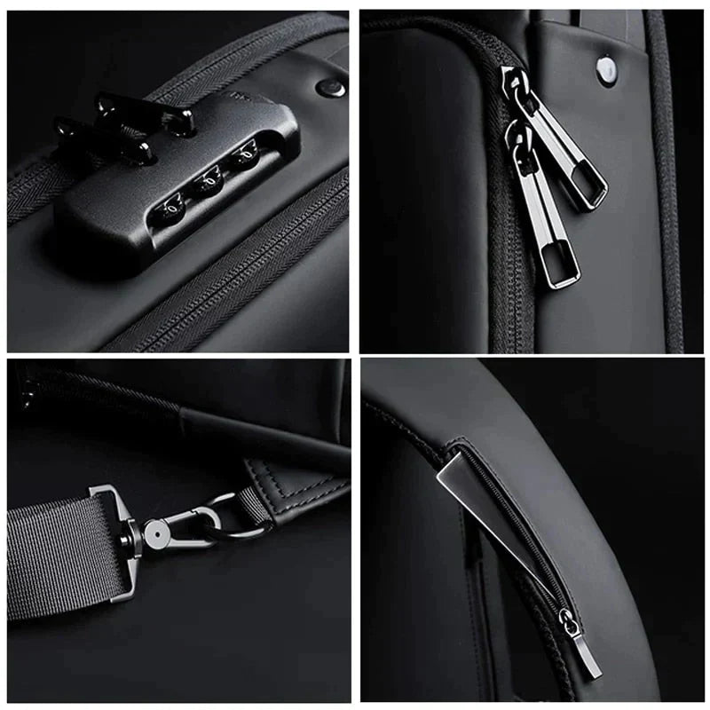 Anti-theft Sport Sling Bag with Password Lock