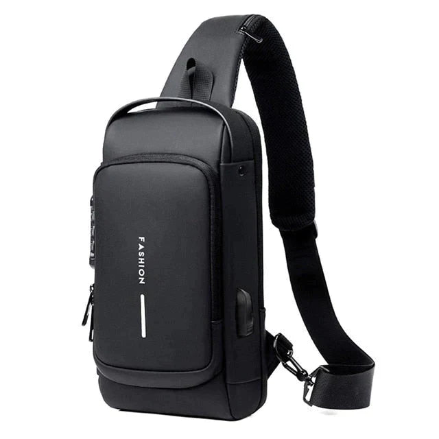 Anti-theft Sport Sling Bag with Password Lock