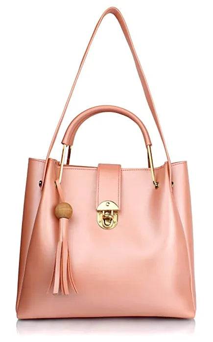 Women's Handbag (Set Of 4) 4L-Bib-Bpink