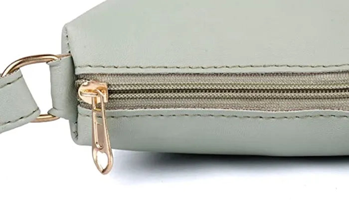 Women's PU Leather Handbag Combo (4-Teddy-Mint)
